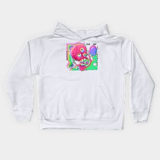 YBIF Disco Pinkly Variant Kids Hoodie